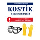 Pandora Arts Sabun İmalat Kostiği 1000g 1 Kg Sodyum Hidroksit Payet Kostik