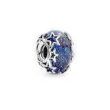 Pandora Galaksi Mavisi ve Yıldız Murano Charm