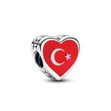 Pandora Türk Bayrağı Charm