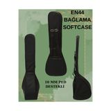 PANDURA MÜZİK UZUN SAP BAĞLAMA SAZ KILIFI SOFTCASE TAŞIMA ÇANTASI SİYAH. 39- 42 UZUN SAPLAR İÇİN UYGUNDUR