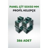 Panel Çit 50X50 Mm Profil Kelepçe (386 Adet)