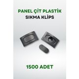 Panel Çit Plastik Sıkma Klips - 1500 Adet