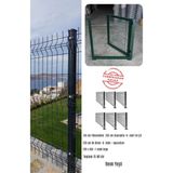 Panel Çit Takım ( 120 cm Yükseklik 15 mt Uzunluk ) ( 120 x 100 Kapı -) - 1-adet - Yeşil