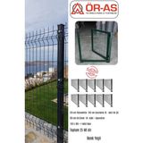 Panel Çit Takım ( 120 cm Yükseklik 25 mt Uzunluk ) ( 120 x 100 Kapı -) - 1-adet - Yeşil