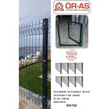 Panel Çit Takım ( 150 cm Yükseklik 20 mt Uzunluk ) ( 150 x 100 Kapı -) - 1-adet - Yeşil