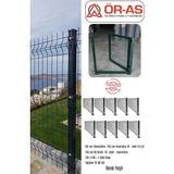 Panel Çit Takım ( 150 cm Yükseklik 25 mt Uzunluk ) ( 150 x 100 Kapı -) - 1-adet - Yeşil