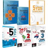 Panem Yayınları Akın Dil YDS Reading Plus - 5 Deneme - YDS Özgün 2-3-5 Deneme Seti 15 Deneme