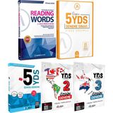 Panem Yayınları Akın Dil YDS Reading Words - 5 Deneme - YDS Özgün 2-3-5 Deneme Seti (15 Deneme)