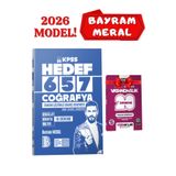Panem Yayınları Benim Hocam Yayınları 2026 KPSS Bayram Meral HEDEF 657 Coğrafya Tamamı Çözümlü Branş Denemesi