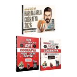 Panem Yayınları Benim Hocam Yayınları Bayram Meral Haritalarla Coğrafya+ AYT Video Ders Defteri+ AYT Soru Bankası