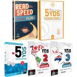 Panem Yayınları YDS Read For Speed 1 - 5 Deneme - YDS Özgün 2-3-5 Deneme Seti (15 Deneme)