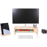 Panemo Flex Monitör Standı - Ahşap
