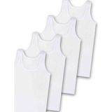 Panfilia %100 Pamuk Erkek Çocuk Ribana Atlet 4'lü Set / Fanila / Iç Çamaşır - 2 - 3 Yaş - 001-Beyaz