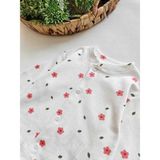 Panfilia Erkek Bebek Salopet Body Çorap 3'lü Set / Uzun Kollu Mevsimlik - 6 Ay - Kahverengi - Beyaz