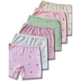 Panfilia Giza Kids %100 Pamuk Kız Çocuk Fitilli Kaşkorse Boxer Külot Iç Çamaşır 6lı Set - Karışık - 8 - 9 Yaş