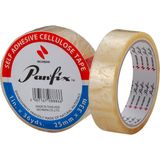 Panfix 25 mm x 33 Metre Selofon Bant 6'lı Teneke Kutu - Şeffaf