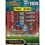 Panini Fıfa 365 Adrenalyn Xl 2026 Premium Kart (3 Paket) - Futbolcu Kartları - Trading Oyuncu Kartı - Fifa Oyuncu Kartı
