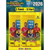 Panini Fıfa 365 Adrenalyn Xl 2026 Trading Kart (2 Paket) - Futbolcu Kartları - Trading Oyuncu Kartı - Fifa Oyuncu Kartı