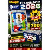 Panini FIFA World Cup 2026 Resmi Sticker Paketi – 100 Paket