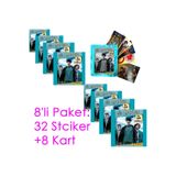 Panini Hogwarts'ta 1 Yıl Sticker Harry Potter Çıkartma Sticker 8li Paket (32sticker) kbestgary98ık