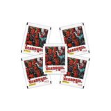 Panini Marvel Panini Deadpool Sticker and Card Collection 5 Paket (4 Sticker+1 Kart) Etiket kbestdead1pack