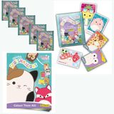 Panini Squishmallows Sticker Çıkartma, 10 Paket, 50 Adet Sticker