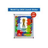 Panini World Cup 2026 Lisanlı Sticker Paketi - x20 Adet (140 Sticker)