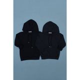 PANİO KİDS 2'li Erkek Çocuk Siyah Kapüşonlu Kanguru Cepli Sweatshirt