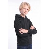 panios kids Erkek Çocuk Basic Düz Kanguru Cepli Kapüşonlu Sweatshirt