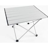 Panipal Outdoor Alüminyum, Katlanabilir Kamp ve Piknik Masası, Omuz Askılı Taşıma Çantasıyla 45X35X36 cm - Gri