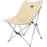 Panipal Outdoor Alüminyum Katlanabilir Kamp ve Piknik Sandalyesi, Omuz Askılı Çantasıyla - Bej
