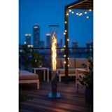 Panipal Outdoor Pelet Soba, Roket Soba, Kamp, Outdoor, Balkon, Teras, Yüksek Kalite Cam Soba-Pürmüz&pelet Hediyelib
