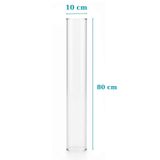Panipal Outdoor Pelet Sobası Için Borosilikat Cam Boru 80 cm
