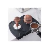PANJI 58mm Aşınmaya Dayanıklı Kahve Tamper Matı, Kaymaz Silikon Kahve Tamper Tutucu