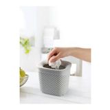 PANJI DAMLA DESEN GİRDAP ÇÖP KOVASI 2 L 165*125*190 mm.