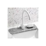 PANJI ucu Musluk Matı Mutfak Banyo Için Koruyucu Musluk Lavabo Bulaşık Süngeri Matı KREM