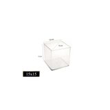 PANJI Waffle Sos Kabı Kavanozu Waffle Şekerleme Ve Çikolata Kavanozu 15*15*15cm 12 ADET