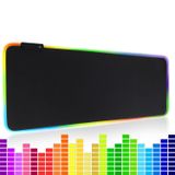 Panjshirv Büyük Oyun Mouse Pad Üstün Mikro Dokuma Bezli, Kaymaz Tabanlı, Suya Dayanıklı Klavye Altlığı, Oyuncu, Ofis ve Ev için Masa Matı, 80 x 30 cm, (Büyük-Siyah 30 x 80 cm)