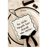 Pankart Evi Bekarlığa Veda Partisi Siyah Krem Motto 12 Adet Eğlenceli Kartlar Bride To Be Gelin