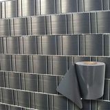Pankor Panel Çit Pvc Koruma Bantları 50 Metre (15CM, Antrasit) - Çok Renkli