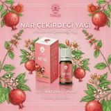 Panlife Nar Çekirdeği Yağı 10 ml | %100 Saf & Doğal Soğuk Sıkım Cilt ve Saç Bakım Yağı