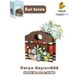 Panlos BOUTIQUE Serisi Kahverengi Çanta Figürü 605 Parça Oyuncak Yapım Seti -FFP1080