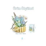 Panlos Boutıque Serisi Mini Çiçek Buketi 529 Parça Oyuncak Yapım Seti -FFP1092 - 0 - Siyah