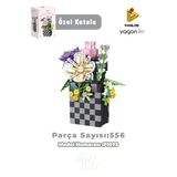 Panlos BOUTIQUE Serisi Siyah Çanta Figürü 556 Parça Oyuncak Yapım Seti -FFP1073