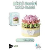 Panlos Micro Block Serisi 1255 Çiçek Buketi 232 Parça Oyuncak Yapım Seti Ffp-1255