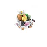 Panlos Mini Potted Plant Serisi İnek Figürü 341 Parça Oyuncak Yapım Seti -FFP655012
