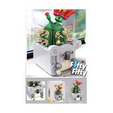 Panlos Mini Potted Plant Serisi Koala Figürü 297 Parça Oyuncak Yapım Seti -FFP655014 - 0 - Siyah
