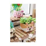Panlos Mini Potted Plant Serisi Tilki Figürü 336 Parça Oyuncak Yapım Seti -FFP655016 - 0 - Siyah