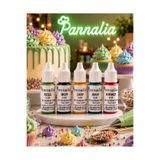pannoalia 5’li Set Su Bazlı Likit Gıda Boyası 10 Gr – 5x10 gr Kırmızı, Sarı, Mavi, Yeşil, Mor
