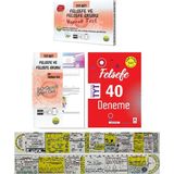 Pano Yayınları Tyt-Ayt Felsefe ve Felsefe Grubu Kutulu Yaprak Test + Tyt-Ayt Çek-Kopart Yaprak Test + Tyt Felsefe 40 Deneme Seti + Özel Cetvel